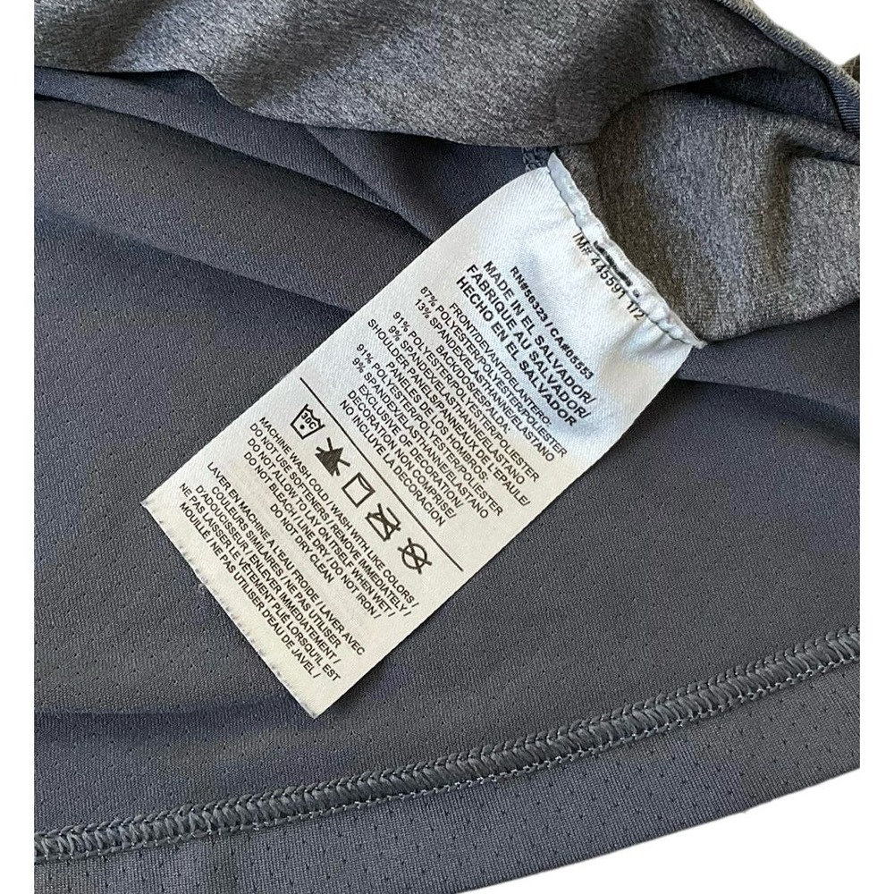 Nike Dri Fit Women Size Small Gray Racerback Activewear Shirt (36-46) - Picture 4 of 6